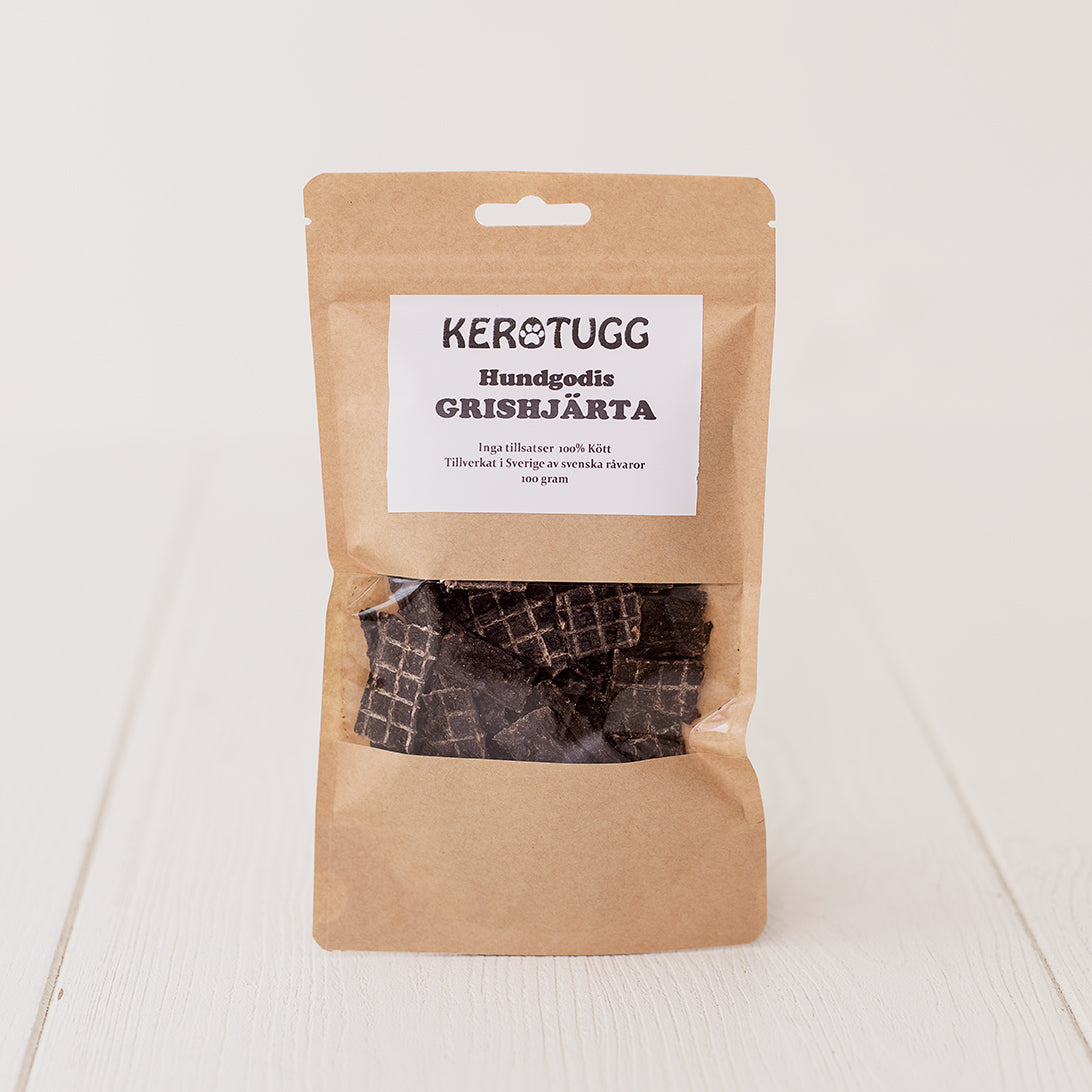 Kerotugg - Svinehjerte 100g