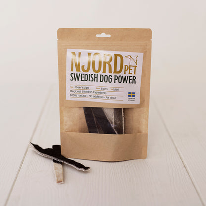 Njord Pet - Bøfstrips Mini med hår