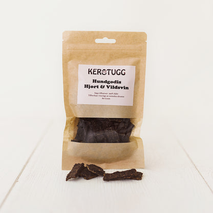 Kerotugg - Hundegodter Hjort & Vildsvin 80g